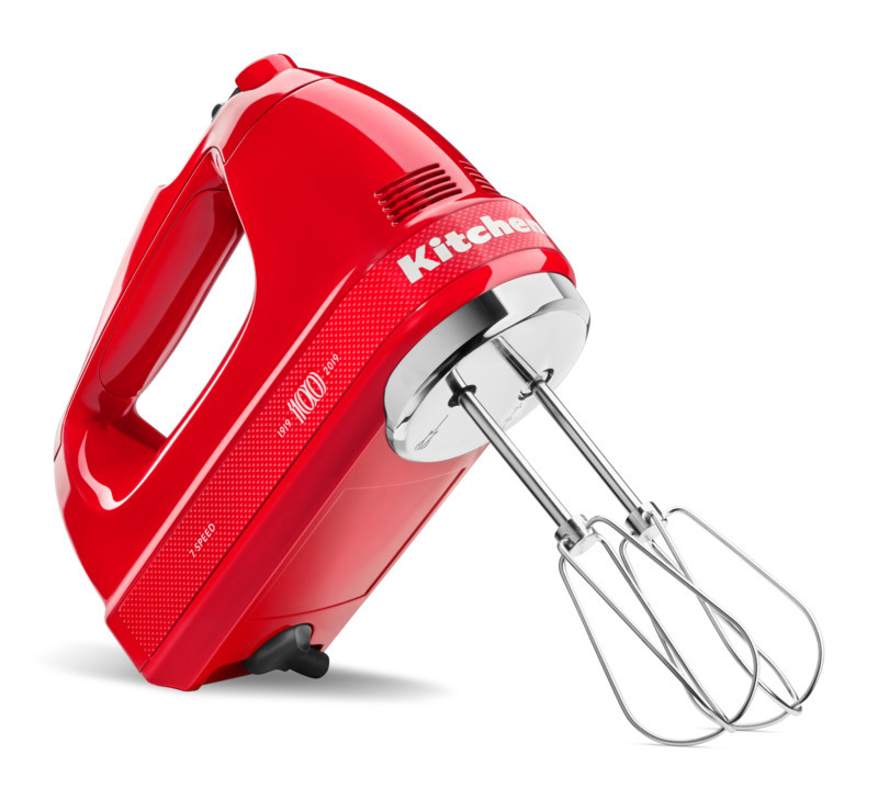 Batteur 7 Vitesses KitchenAid Rouge Passion 5KHM7210HESD KITCHENAID coolcook-stainless-steel-dough-hook-for-kitchenaid-stand-mixer-fits-4